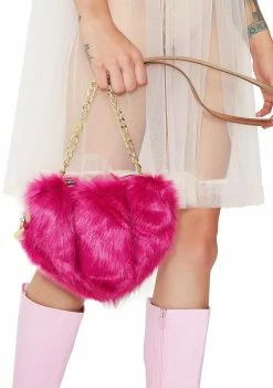 Brand new ๐ Betsey Johnson Fur Your Eyes Only Heart Crossbody Bags & Wallets ๐คฉ 6 Betsey Johnson Fur Your Eyes Only Heart Crossbody Bags & Wallets