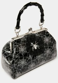 Lost Queen Handbags Black Killian Handbag