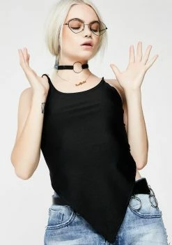 Plugged NYC Tops Christian Backless Top