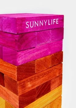 Sunny Life Rainbow Giant Jumbling Tower Fun & Games