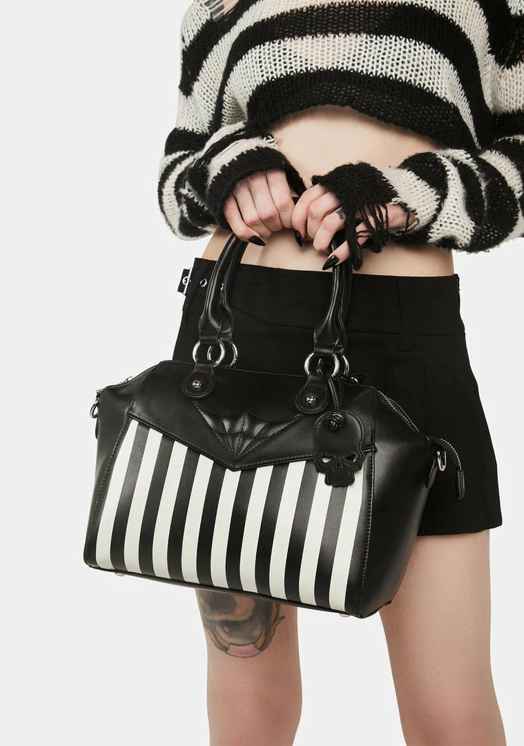 Cheapest ๐ Lost Queen Another Lost Soul Striped ๐ Handbag Bags & Wallets โ 1 Lost Queen Another Lost Soul Striped Handbag Bags & Wallets