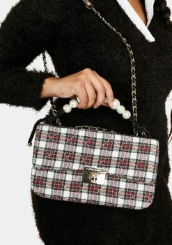 Betsey Johnson Bags & Wallets Plaid To Meet You Shoulder Bag