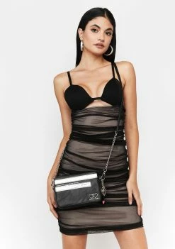 Betsey Johnson Bank Of Love Crossbody Bag