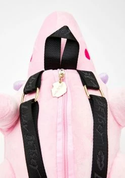 Promo 🎁 Betsey Johnson Bags & Wallets Velour Kitsch Dinosaur 🎒 Backpack ❤️ 6 Betsey Johnson Bags & Wallets Velour Kitsch Dinosaur Backpack