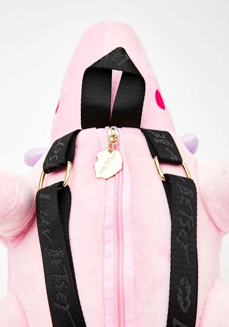 Promo 🎁 Betsey Johnson Bags & Wallets Velour Kitsch Dinosaur 🎒 Backpack ❤️ 3 Betsey Johnson Bags & Wallets Velour Kitsch Dinosaur Backpack