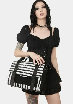 Lost Queen Bags & Wallets Distressed Waves Handbag