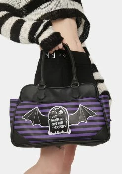 Lost Queen Purple Give You The Creeps Bag Bags & Wallets