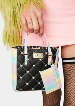 Betsey Johnson Bags & Wallets Quilted Vegan Leather Crossbody Bag