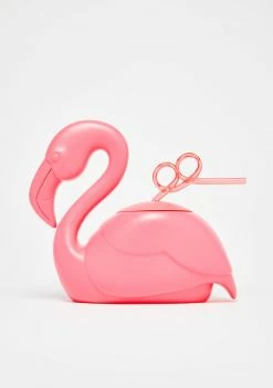Sunny Life Flocking Fabulous Flamingo Cup Home Stuff