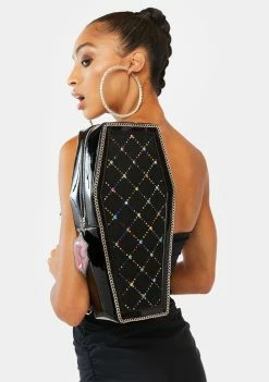 Betsey Johnson Creep It Real Coffin Backpack