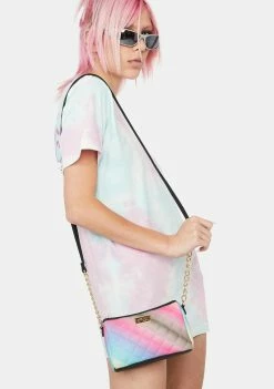 Betsey Johnson Bags & Wallets Small Rainbow Crossbody Bag