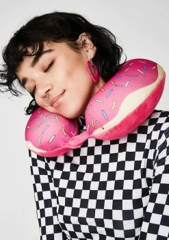 Betsey Johnson Sprinkles Memory Foam Neck Pillow Home Stuff