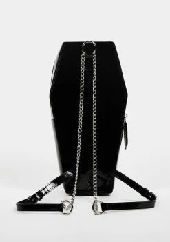 Betsey Johnson Creep It Real Coffin Backpack
