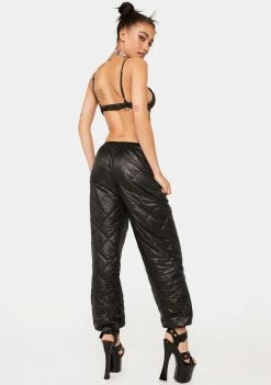 Plugged NYC Jumpsuits & Rompers Plugged Puffer Set