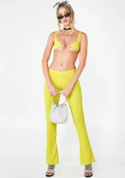 Plugged NYC Tops Hunnie Bra Top