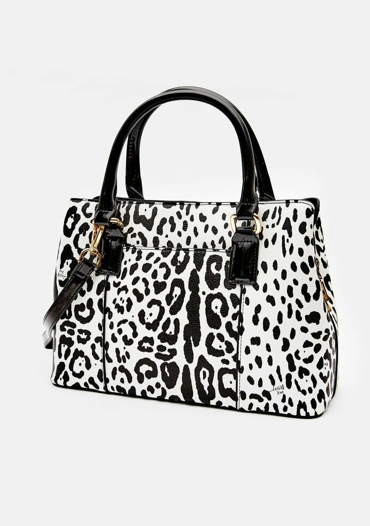 Promo ๐ Betsey Johnson Bags & Wallets Snow Leopard Bow Satchel ๐งจ 2 Betsey Johnson Bags & Wallets Snow Leopard Bow Satchel