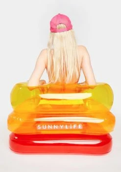 Promo ๐งจ Sunny Life Sunset Inflatable Lilo Chair ๐ 9 Sunny Life Sunset Inflatable Lilo Chair