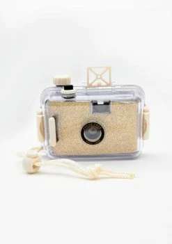 Sunny Life Glitter Gold Underwater Camera Outdoor