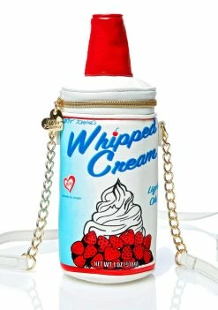 Betsey Johnson Whipped Cream Crossbody Bag