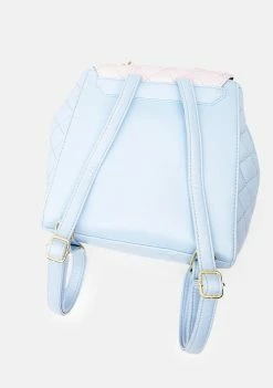 Betsey Johnson Small Backpack Chain Detail