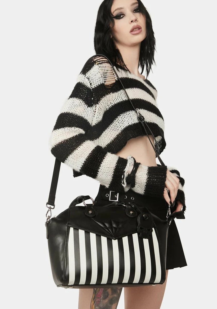 Cheapest ๐ Lost Queen Another Lost Soul Striped ๐ Handbag Bags & Wallets โ 4 Lost Queen Another Lost Soul Striped Handbag Bags & Wallets