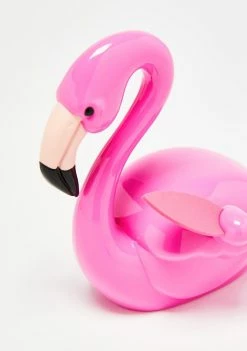 Sunny Life Beach Coast Flamingo Fan