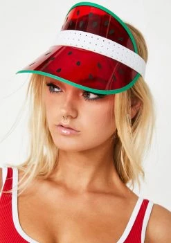 Sunny Life Hats Fruit Spritzer Watermelon Visor