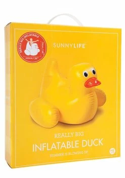 Sunny Life Home Stuff Rubber Ducky Pool Float