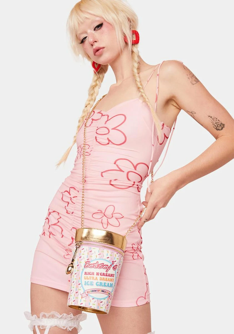 Brand new ๐ฅฐ Betsey Johnson I Scream Crossbody Bag โจ 2 Betsey Johnson I Scream Crossbody Bag