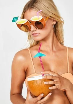 Hot Sale ๐คฉ Sunny Life Pina Colada Coconut ๐ Sunglasses ๐ 6 Sunny Life Pina Colada Coconut Sunglasses