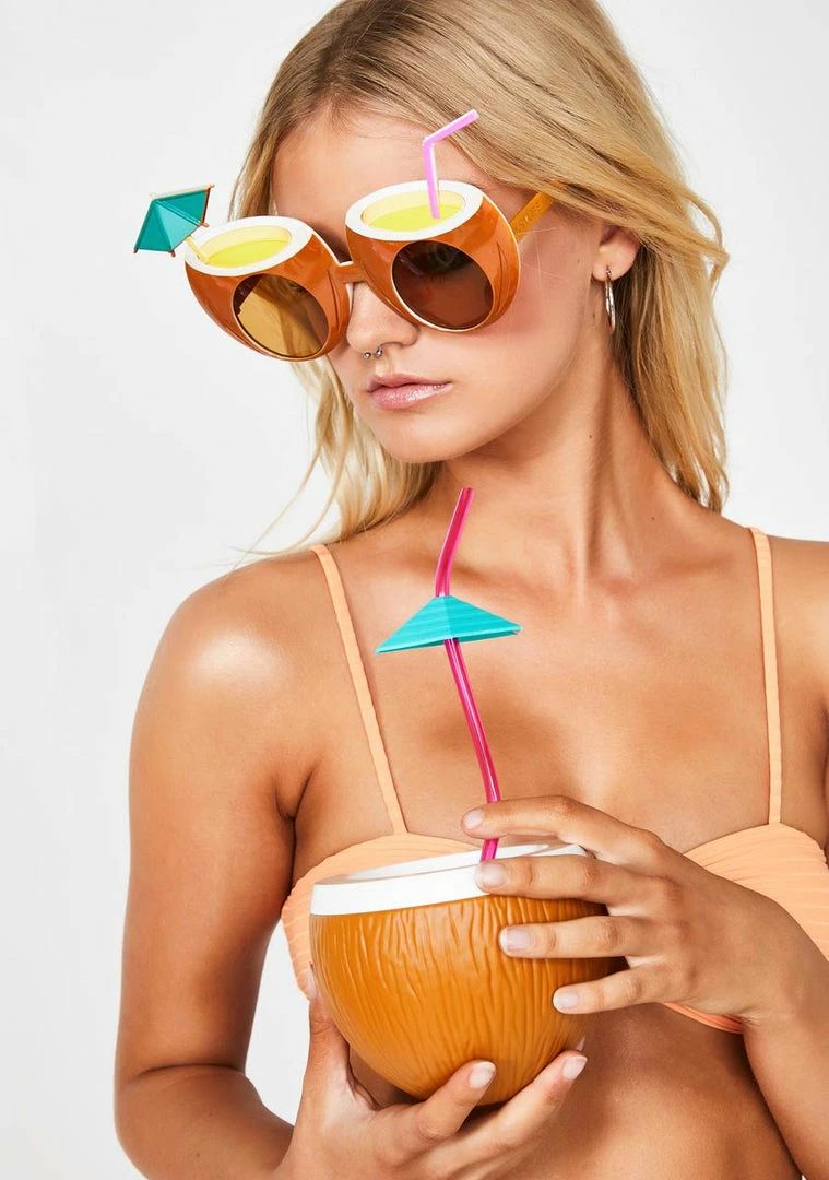 Hot Sale ๐คฉ Sunny Life Pina Colada Coconut ๐ Sunglasses ๐ 3 Sunny Life Pina Colada Coconut Sunglasses