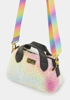Betsey Johnson Teddy Pastel Tie Dye Handbag Bags & Wallets