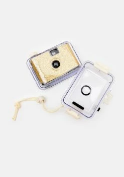 Sunny Life Glitter Gold Underwater Camera Outdoor
