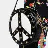 Betsey Johnson Peace Yin Yang Crossbody Bag