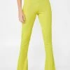 Plugged NYC Bottoms Neon Flare Pants