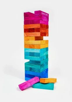 Sunny Life Rainbow Giant Jumbling Tower Fun & Games