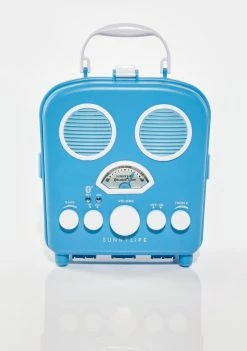 Sunny Life Blue Beach Sounds Speaker Outdoor