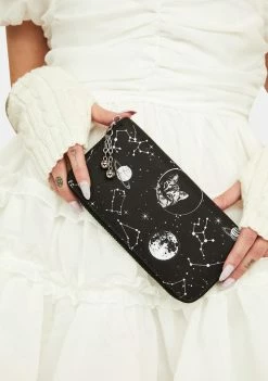 Lost Queen Bags & Wallets Space Cat Wallet