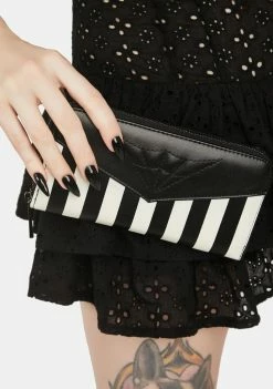 Lost Queen Another Lost Soul Striped Wallet Bags & Wallets
