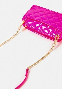 Best deal 😍 Betsey Johnson Bright Spot Quilted Crossbody Bag ✨ 7 Betsey Johnson Bright Spot Quilted Crossbody Bag