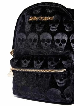 Betsey Johnson Bags & Wallets Skull Backpack
