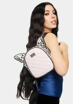 Betsey Johnson Bags & Wallets Kitsch Butterfly Quilted Mini Backpack